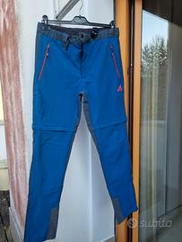 Pantaloni trekking 2 in 1, primavera estate, uomo