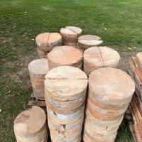 antichi mattoni mezzi-tondi per ristrutturazioni