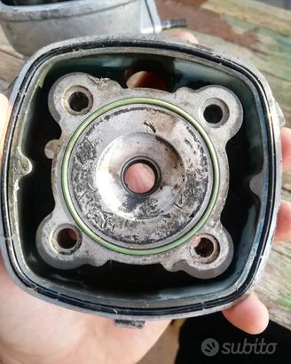 Cilindro Polini d47,6 mm e bobina per piaggio 