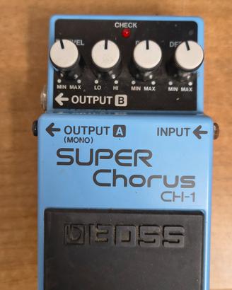 Pedale Boss CH-1 Super Chorus - Effetto Chitarra