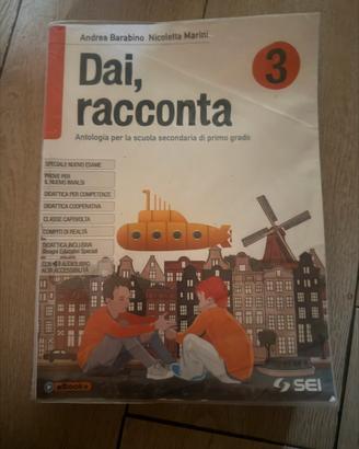 Libro dai racconta di 3 antologia + il novecento