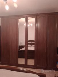 camera da letto in legno massello 