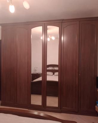 camera da letto in legno massello 