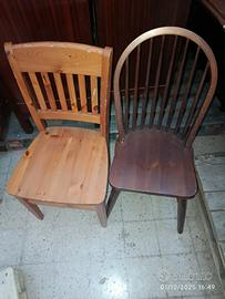  sedie nuove e semi nuove 