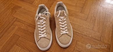 D.A.T.E. Sneakers Levante Uomo beige - Tg. 41