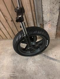 Forcella + cerchio aprilia SR 2004