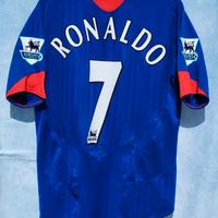 maglia nike Man Utd 2005/06 Ronaldo 7 M originale 