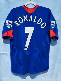 maglia nike Man Utd 2005/06 Ronaldo 7 M originale 