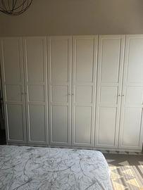 Armadio 6 ante bianco – completo di accessori
