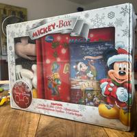 Walt Disney Mickey Box Merry Christmas Natale NOS
