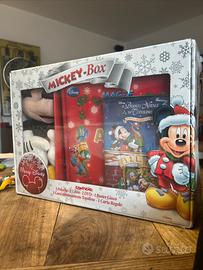 Walt Disney Mickey Box Merry Christmas Natale NOS