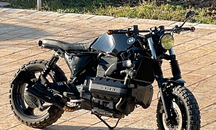 Bmw K 100 RS 16 V scrambler cafè racer iscritta AS