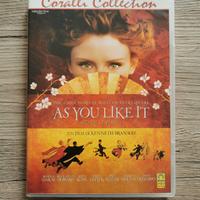 DVD del film "As you like it - Come vi piace"