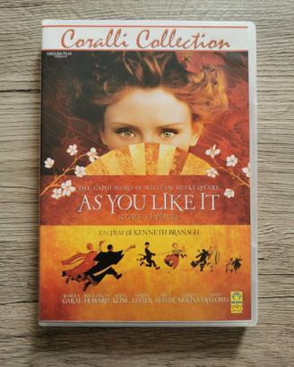 DVD del film "As you like it - Come vi piace"