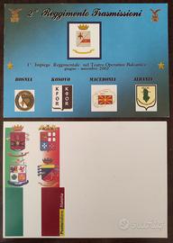 2°Reggimento Trasmissioni Alp.- annulli filatelici