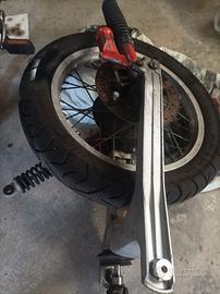 ruota sospensioni e trasmissione Guzzi v 35 TT