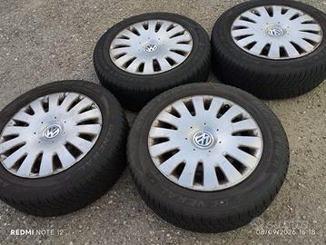 CERCHI per VW GOLF V con GOMME M+S    (205/55 r16)