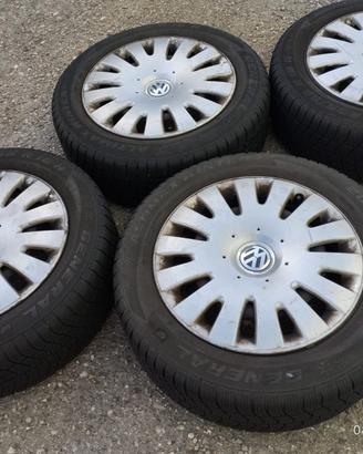 CERCHI per VW GOLF V con GOMME M+S    (205/55 r16)