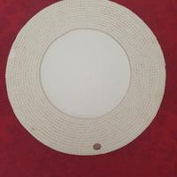 12 sottopiatti legno e corda