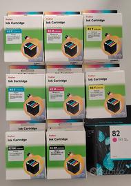 cartuccie colore plotter hp