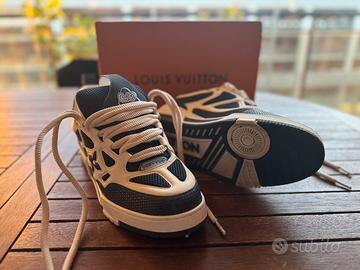 Luis Vuitton Skate Blue Navy taglia 45