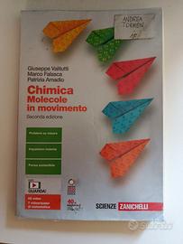 Libro Chimica molecole in movimento - ISBN97888089