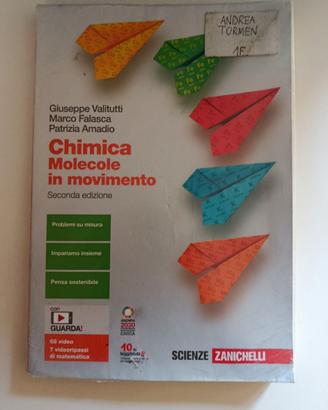 Libro Chimica molecole in movimento - ISBN97888089