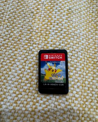 Pokemon let’s go pikachu per Nintendo Switch