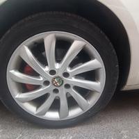 Cerchi lega + gomme 17 alfa Giulietta