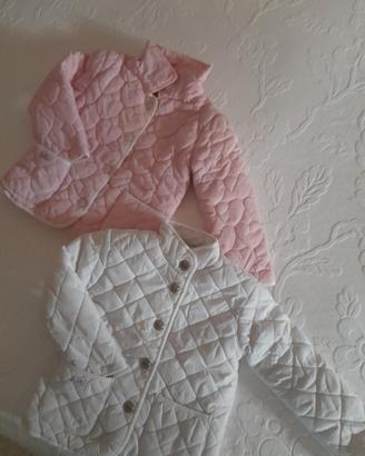 2 giubbottini  della Trudi x bambini di 9-12 mesi 