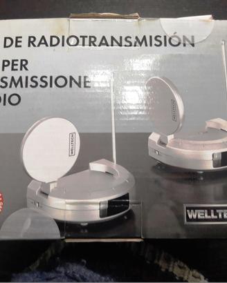 Trasmettitore TV Welltech Set trasmissione Radio