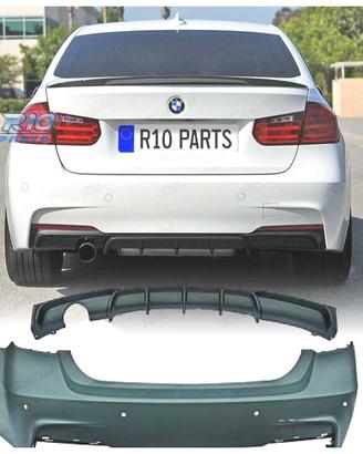 PARAURTI POSTERIORE BMW F30 LOOK M PERFORMANCE PDC
