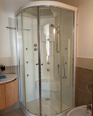 Box doccia idromassaggio angolare 90x90