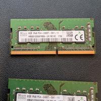 Coppia di ram 2x8gb  PC-4 2400T