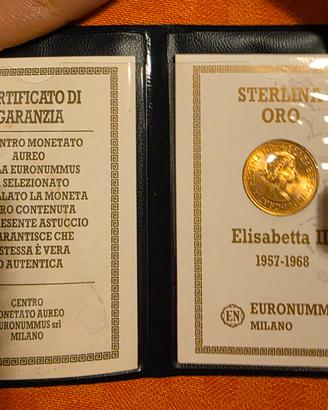 sterlina in oro