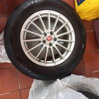 Cerchi+gomme 18" jaguar e-pace f-pace velar evoque