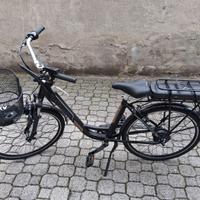 Bicicletta modello crystal elettrica