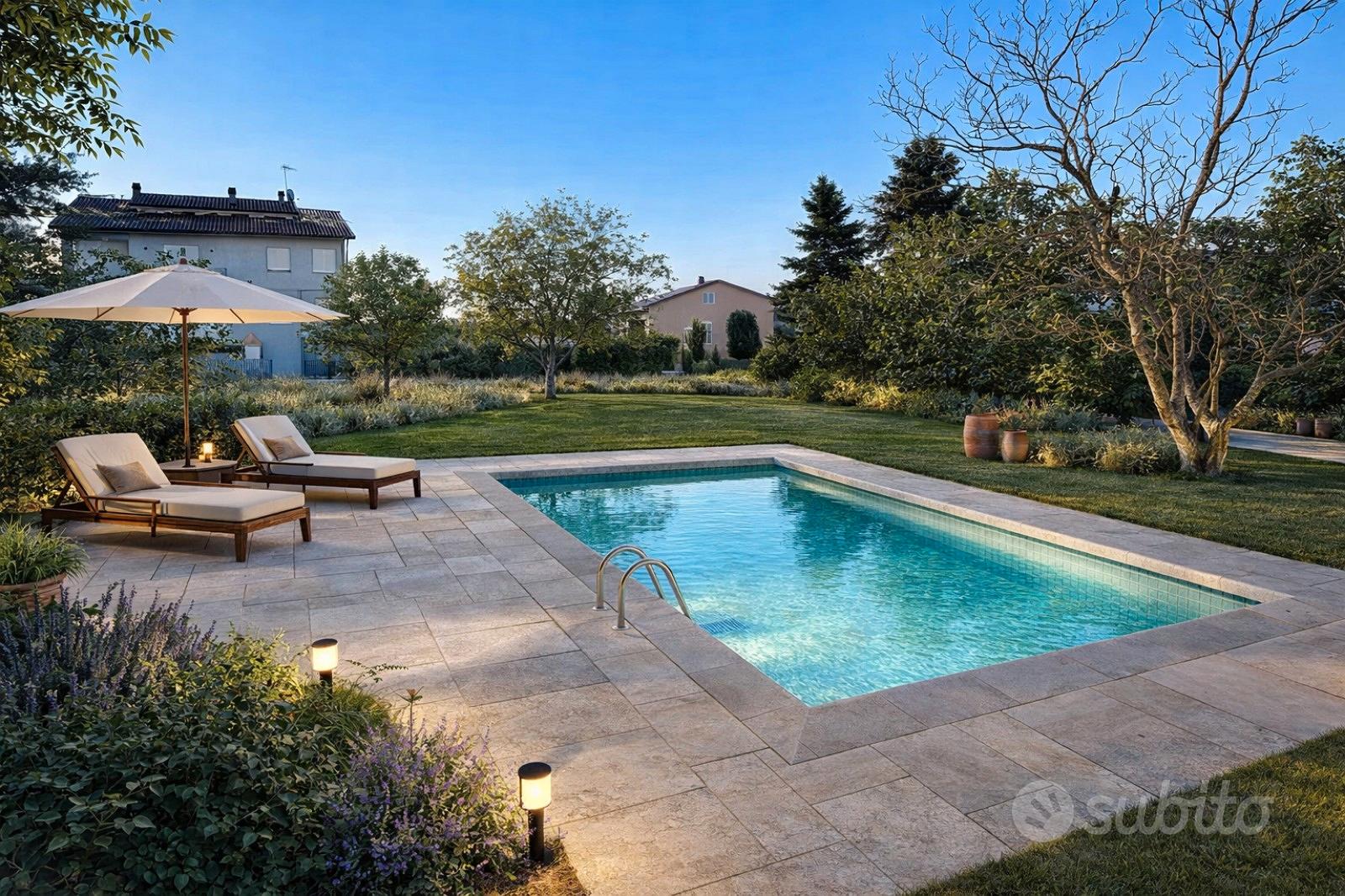 Villa indipendente con giardino - abitabile e con - Vista 5