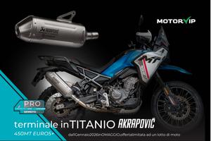 CFMOTO 450MT terminale Akrapovic in omaggio