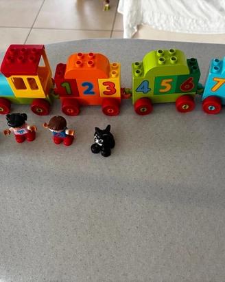 lego duplo trenino dei numeri 10847