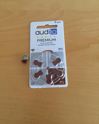 Pile auricolari audilio premium 312