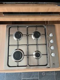 Piano Cottura 4 fuochi Master Kitchen