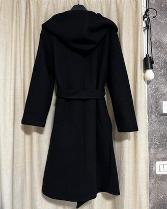 cappotto con cappuccio sfoderato