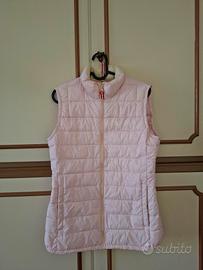 
Pale Pink Quilted Padded Gilet – Sleeveless 
Vest