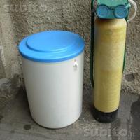 Addolcitore d'acqua automatico a doppio corpo