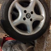 cerchi in lega con pneumatici 195/50/15