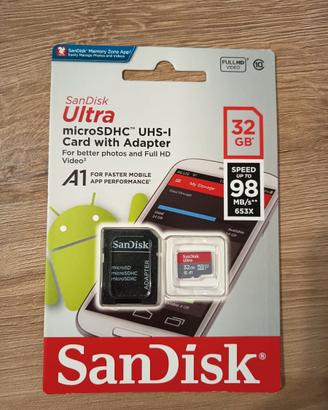 Micro SD Sandisk Ultra 32GB