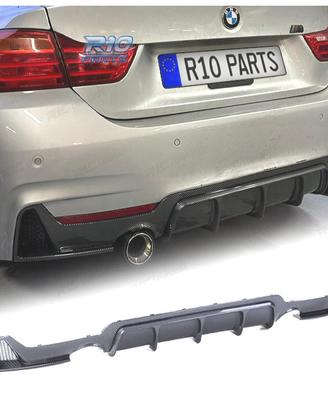 DIFFUSORE BMW F32 F33 F36 LOOK M PERFORMANCE CARBO