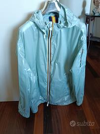 giubbotto kway anti pioggia taglia m