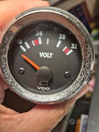 voltmetro VDO analogico  18/32 volt